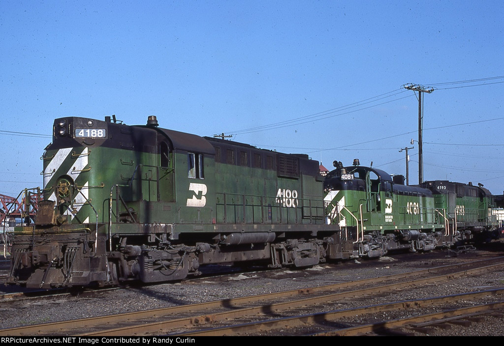 BN 4188 at Portland